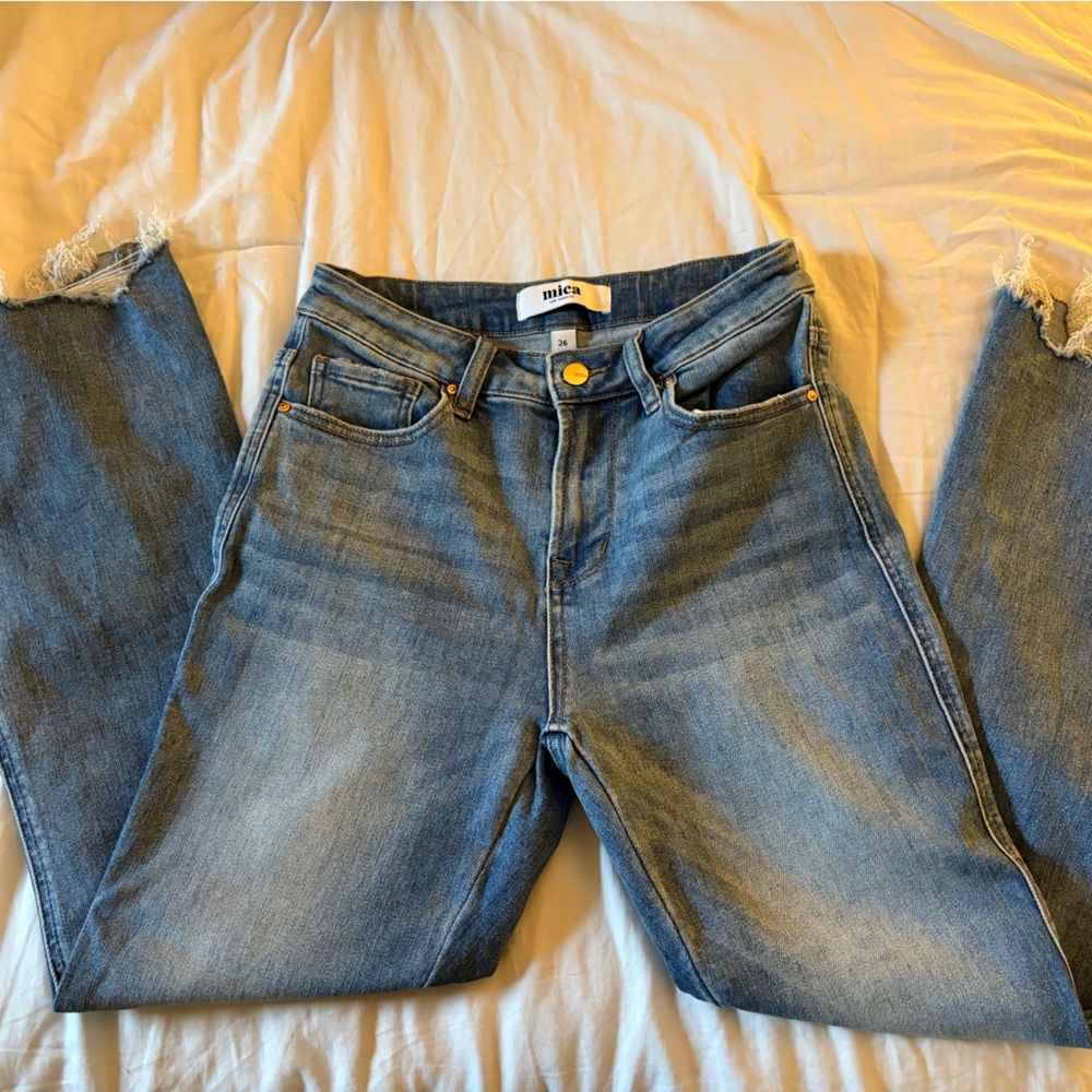 Stylish Blue Denim Jeans (brand Mica)